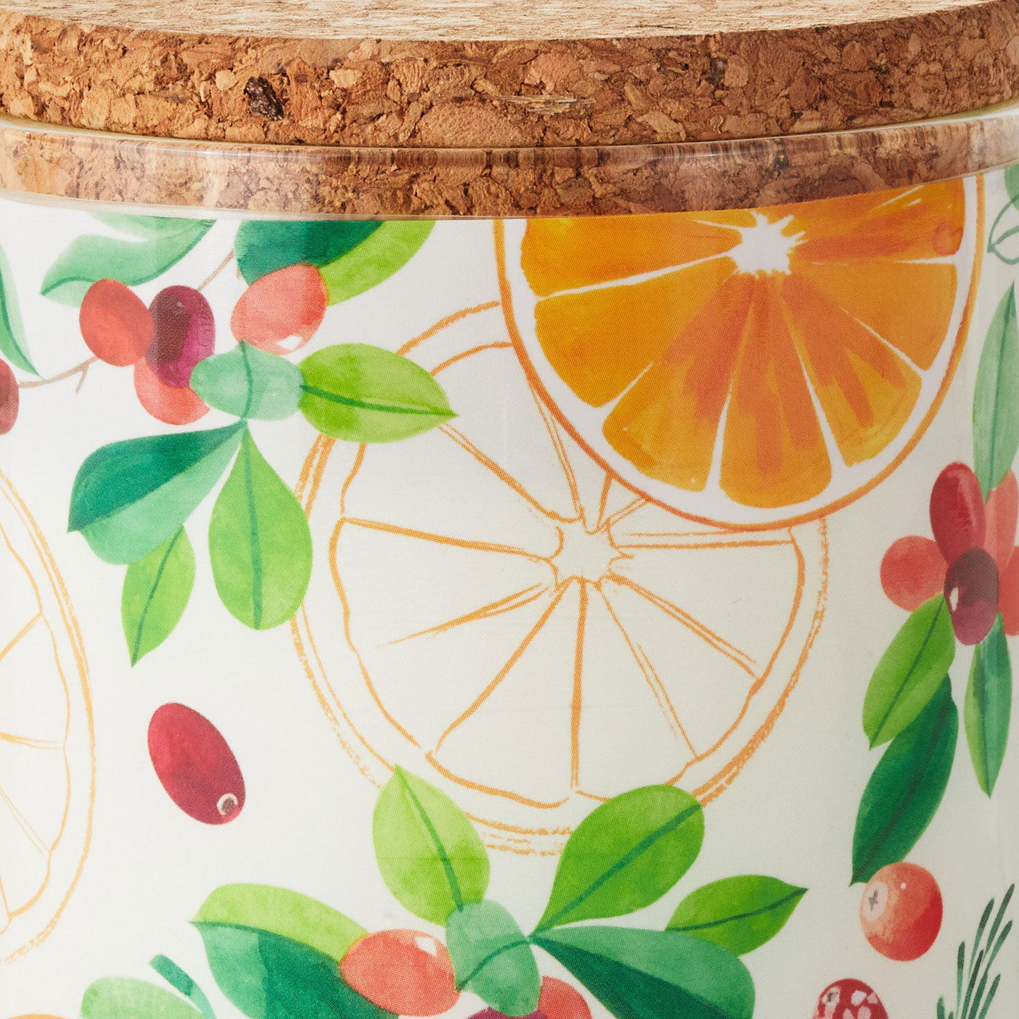 Cranberry and Orange Peel Scented 2-Wick Jar Candle, 14.5 oz., , large image number 4