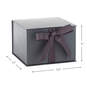 Slate Gray Large Gift Box With Shredded Paper Filler, , large image number 3
