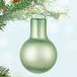 Mini Festive Gold, White and Green Glass Ornaments, Set of 15, , large image number 2