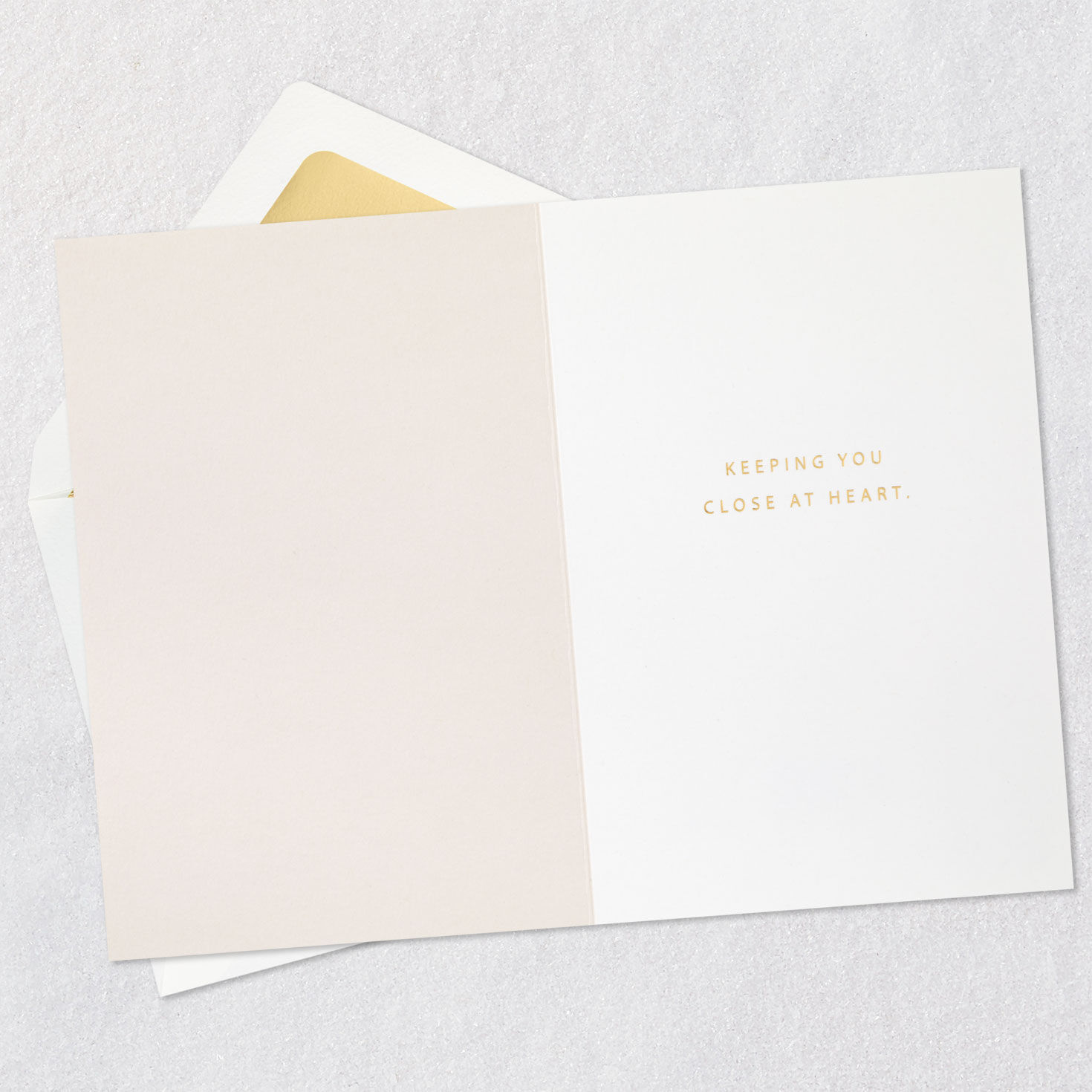 Keeping You Close at Heart Sympathy Card, , large image number 3