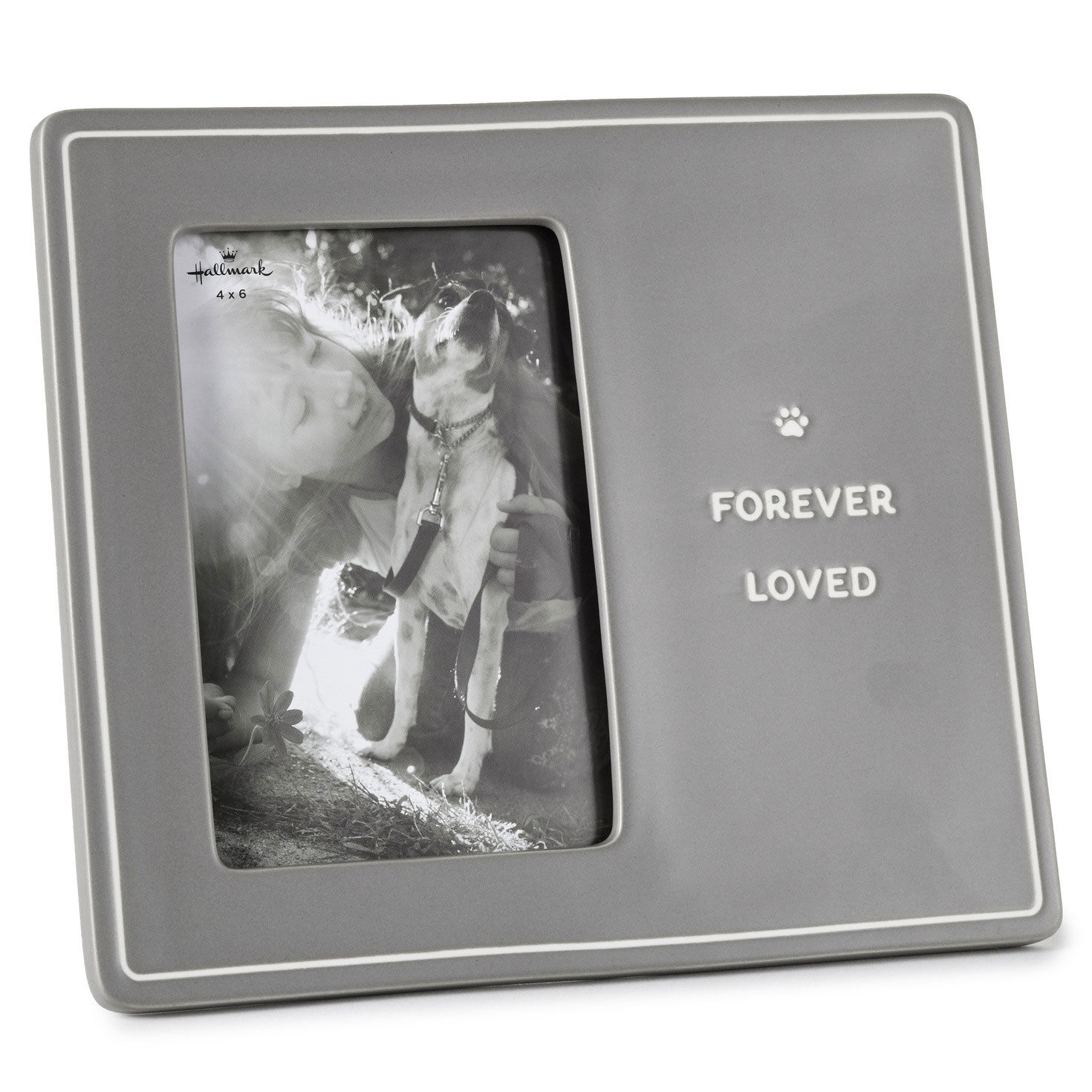 Forever Loved Gray Picture Frame, 4x6