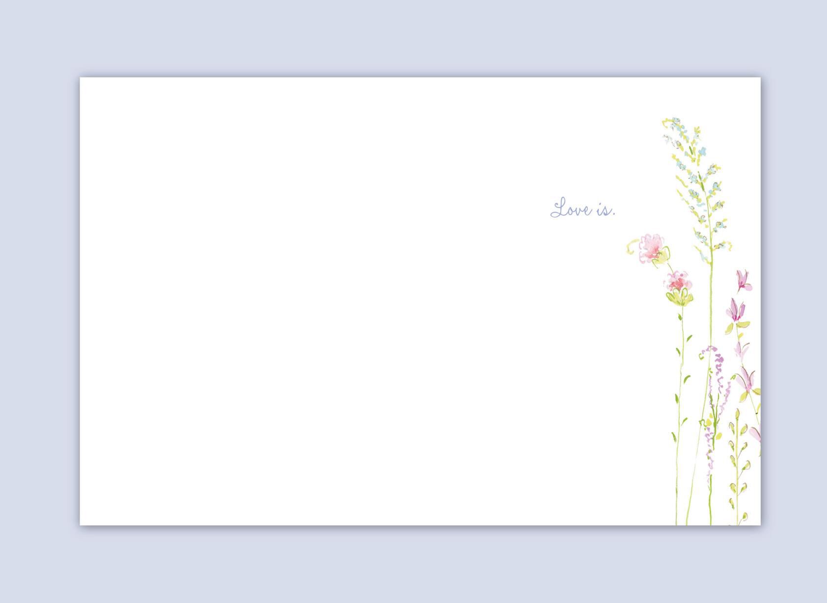 Dena Designs Love Is Forever Flower Meadow Sympathy Card
