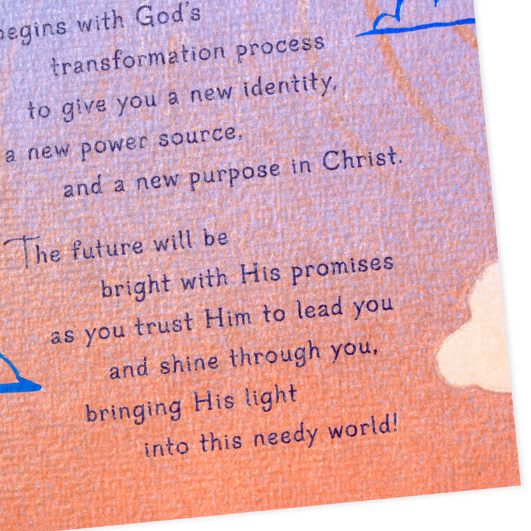 Your Future Is Bright With God's Promises Confirmation Card - Greeting ...
