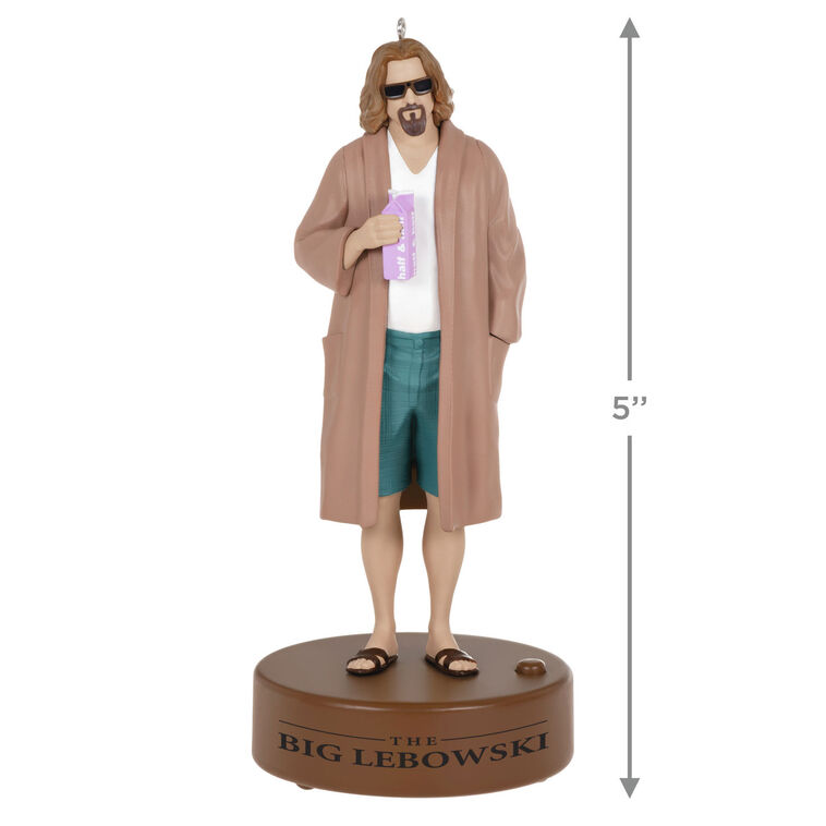 The Big Lebowski The Dude Keepsake Ornament measurement image number 3