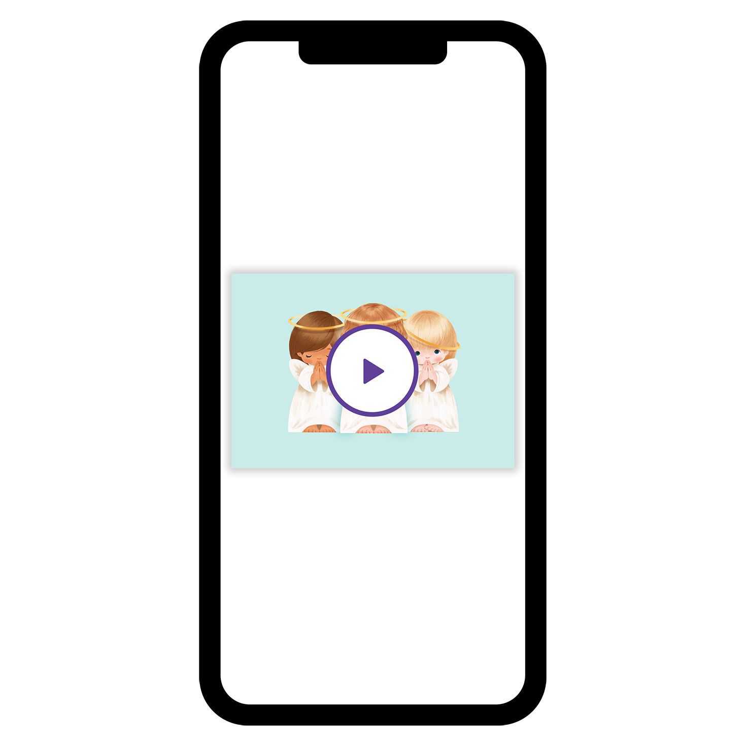 Sweet Blessings Angels Christmas eCard