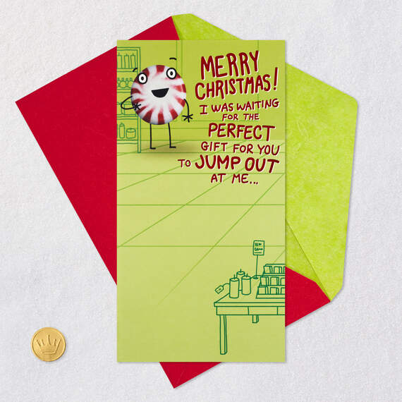 Perfect Gift to Jump Out Pop-Up Money Holder Christmas Card, , large image number 6