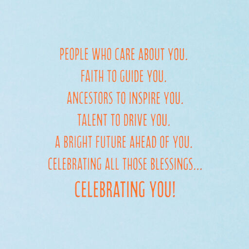 You've Got a Lot Going for You Graduation Card, 