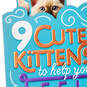 Cute Kittens Funny Get Well Card, , large image number 5
