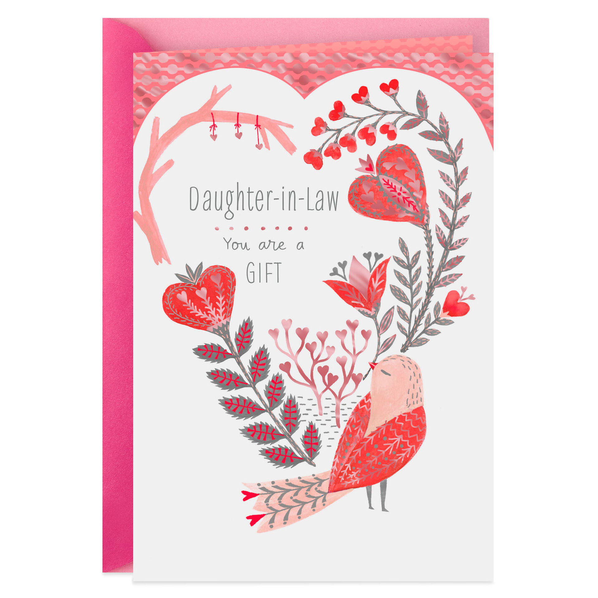 You Are A Gift Valentine S Day Card For Daughter In Law Greeting Cards Hallmark