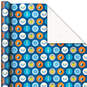 Blue Hanukkah Designs 3-Pack Wrapping Paper Assortment, 120 sq. ft., , large image number 4