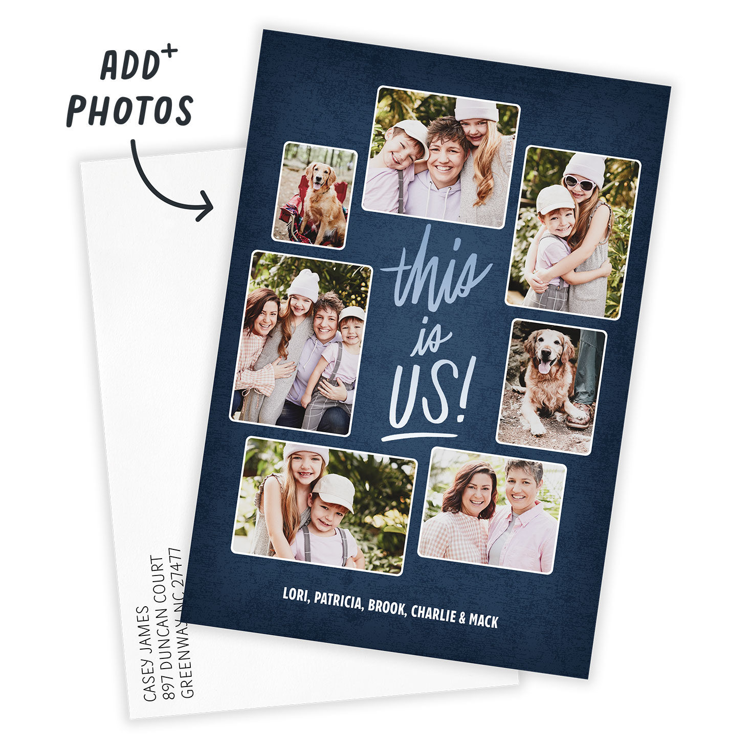 This Is Us! Flat Photo Card, , large image number 2