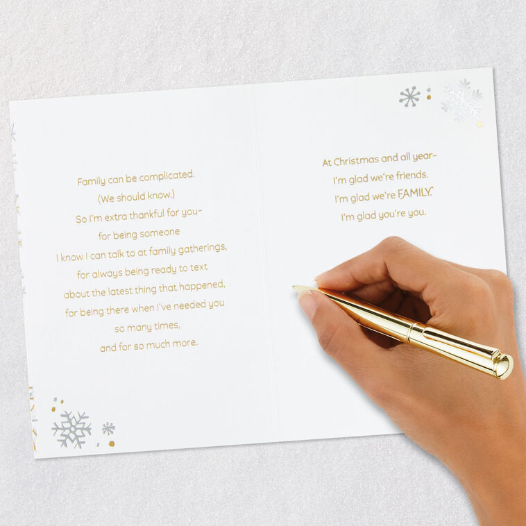So Glad We're Family and Friends Christmas Card for Relative, , large image number 7