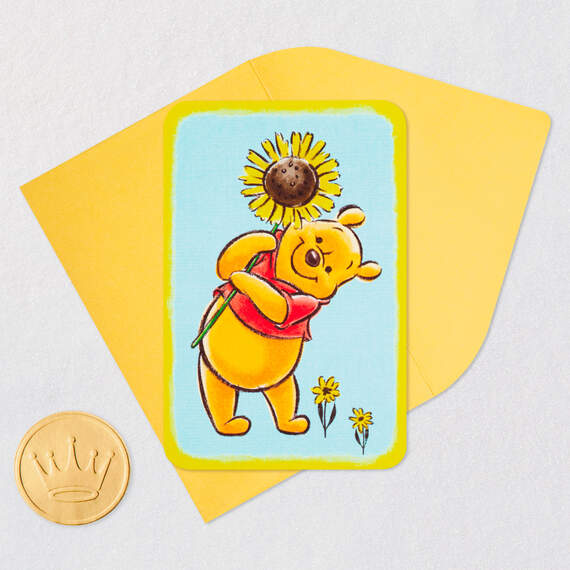3.25" Mini Disney Winnie the Pooh Thinking of You Card, , large image number 6