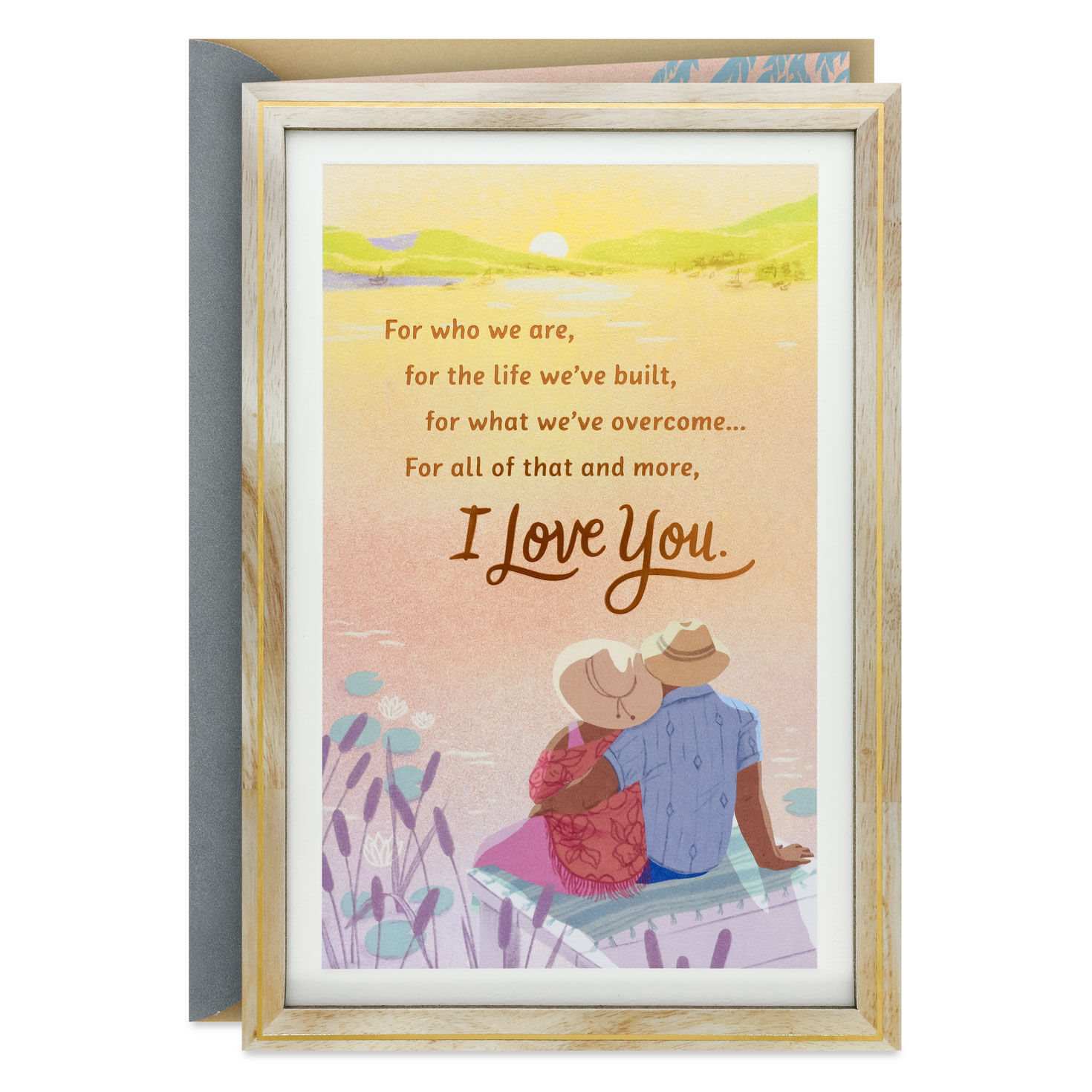 Love the Life We've Built Romantic Anniversary Card