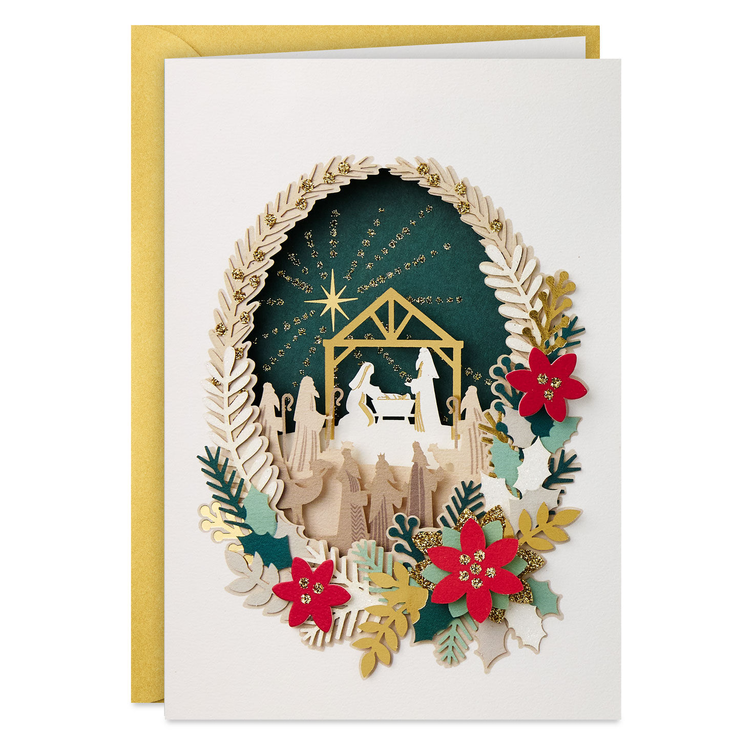 Miracle of Christmas Religious Christmas Card