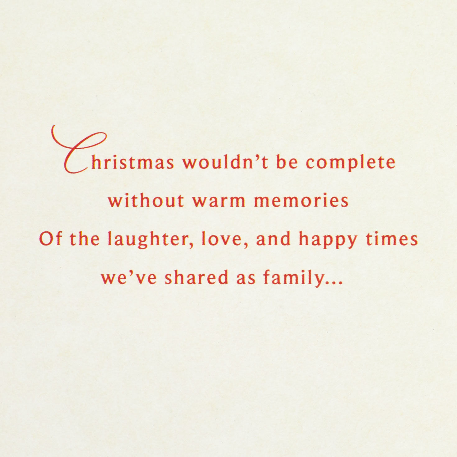 Thinking of You Christmas Card for Aunt and Uncle for only USD 2.00 | Hallmark