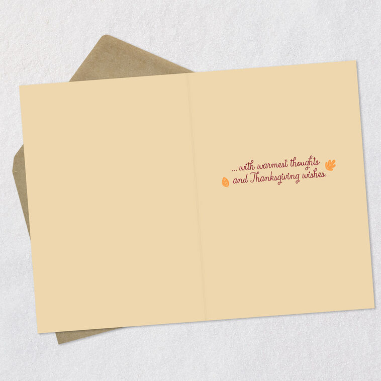 Just Peeking In Cat and Pumpkin Thanksgiving Card, , large image number 3