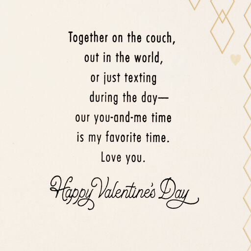 You're My Favorite Person Romantic Valentine's Day Card, 