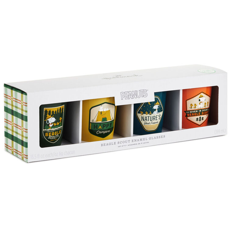Peanuts® Beagle Scouts Drinking Cups, Set of 4, , large image number 4
