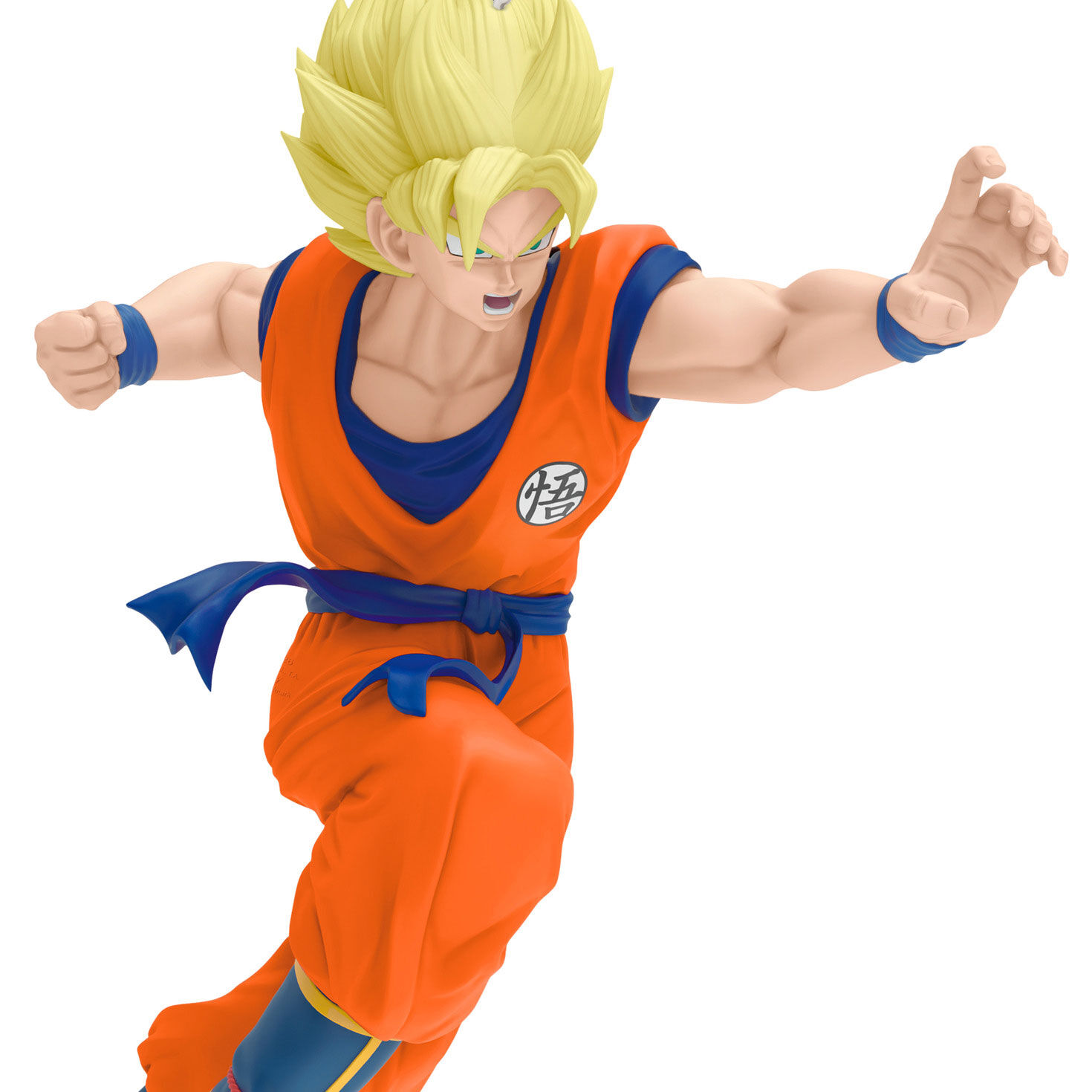 Dragon Ball Z Super Saiyan Keepsake Ornament closeup view image number 5