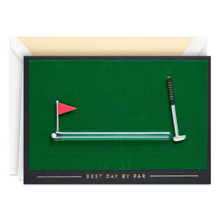 Best Day By Par Birthday Card