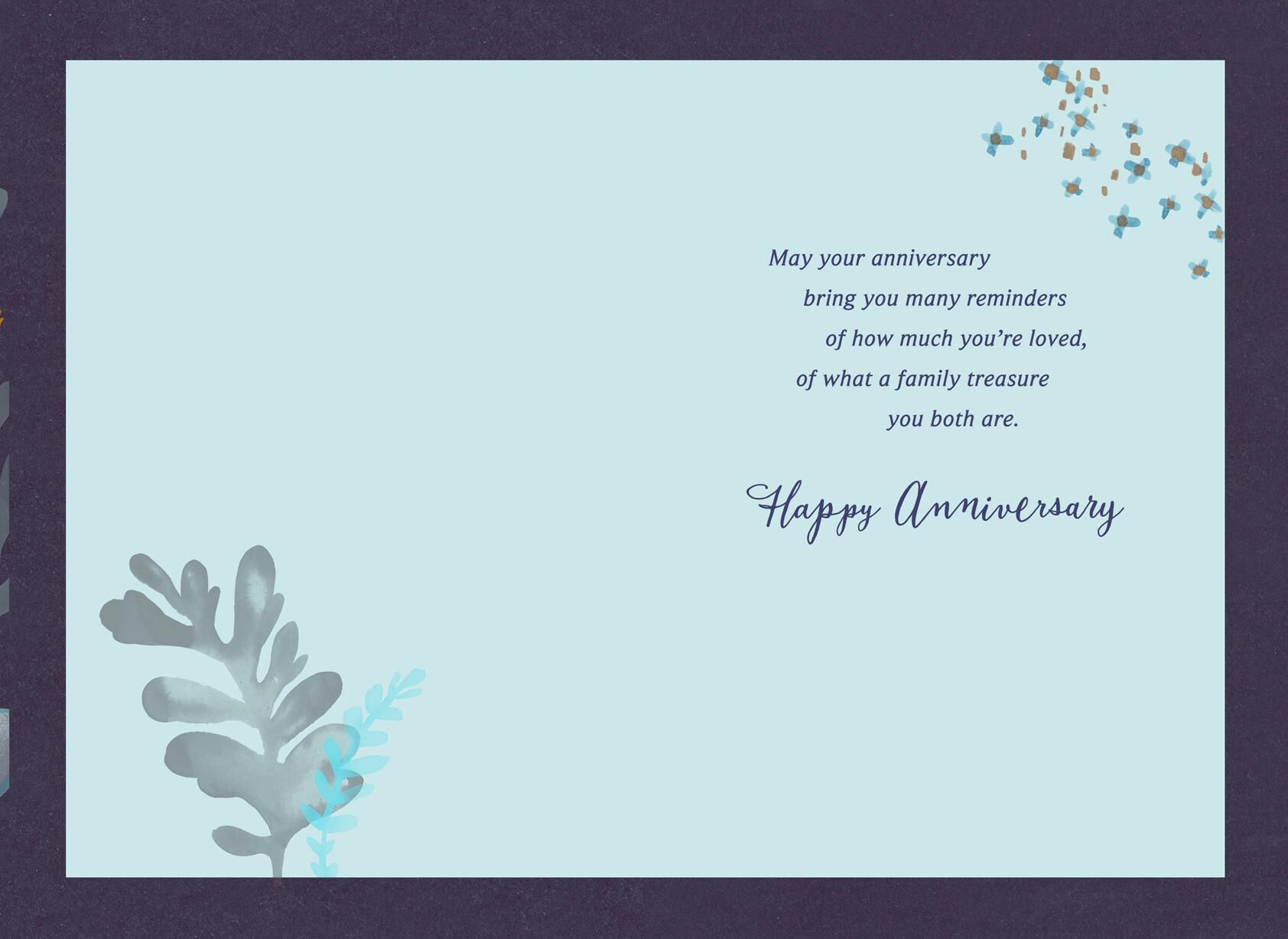 Celebrating You Anniversary Card for Both
