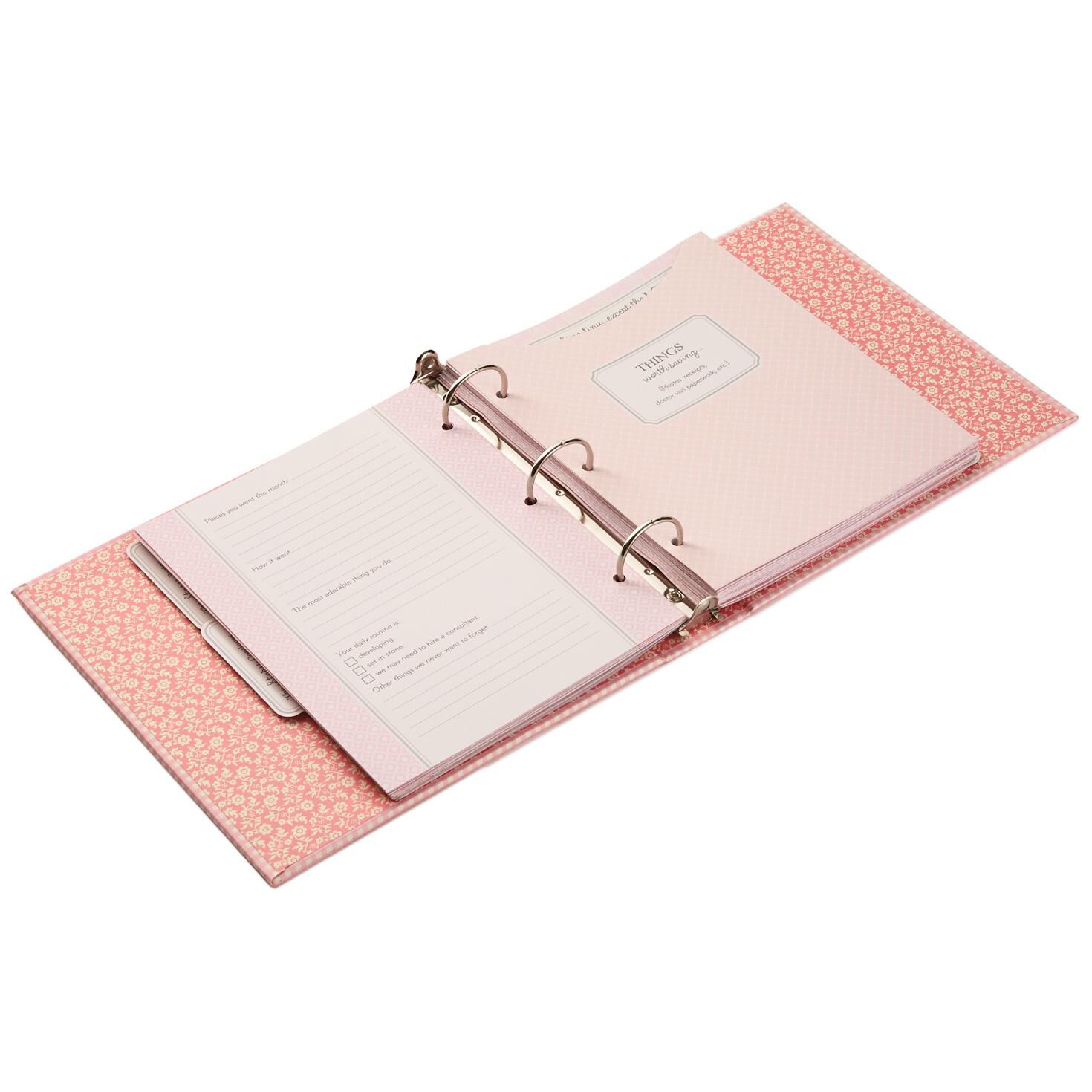 hallmark baby memory books