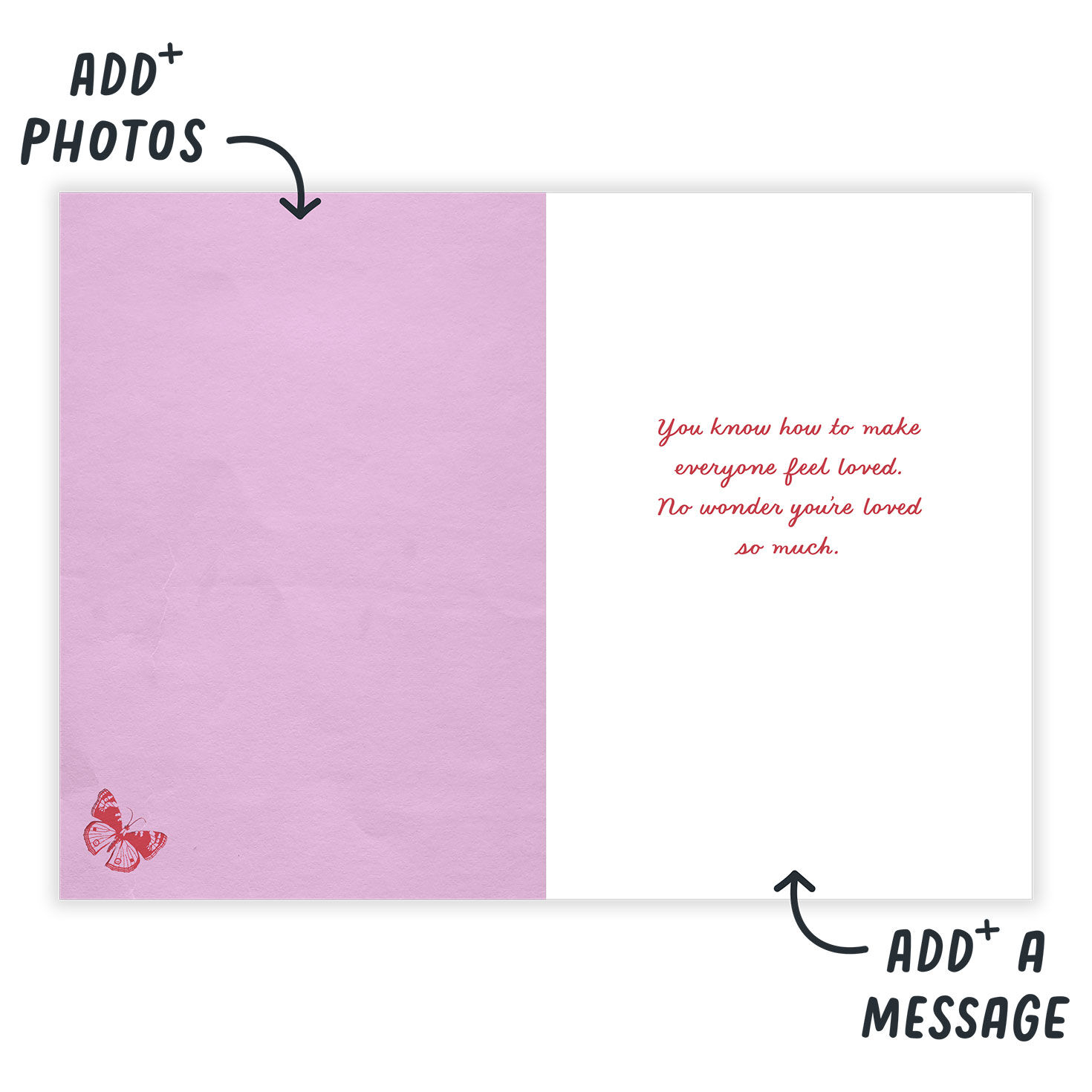 You Make Us Feel Loved Love eCard for Her, , large image number 3