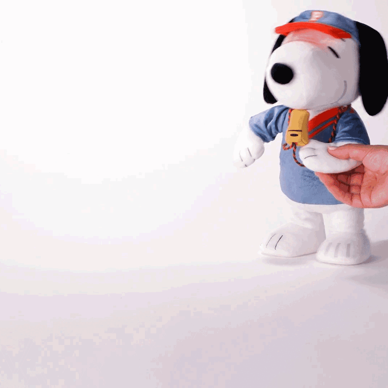 Peanuts® Varsity Coach Snoopy Plush With Sound and Motion, 12.5 Peanuts® Varsity Coach Snoopy Plush With Sound and Motion, 12.5