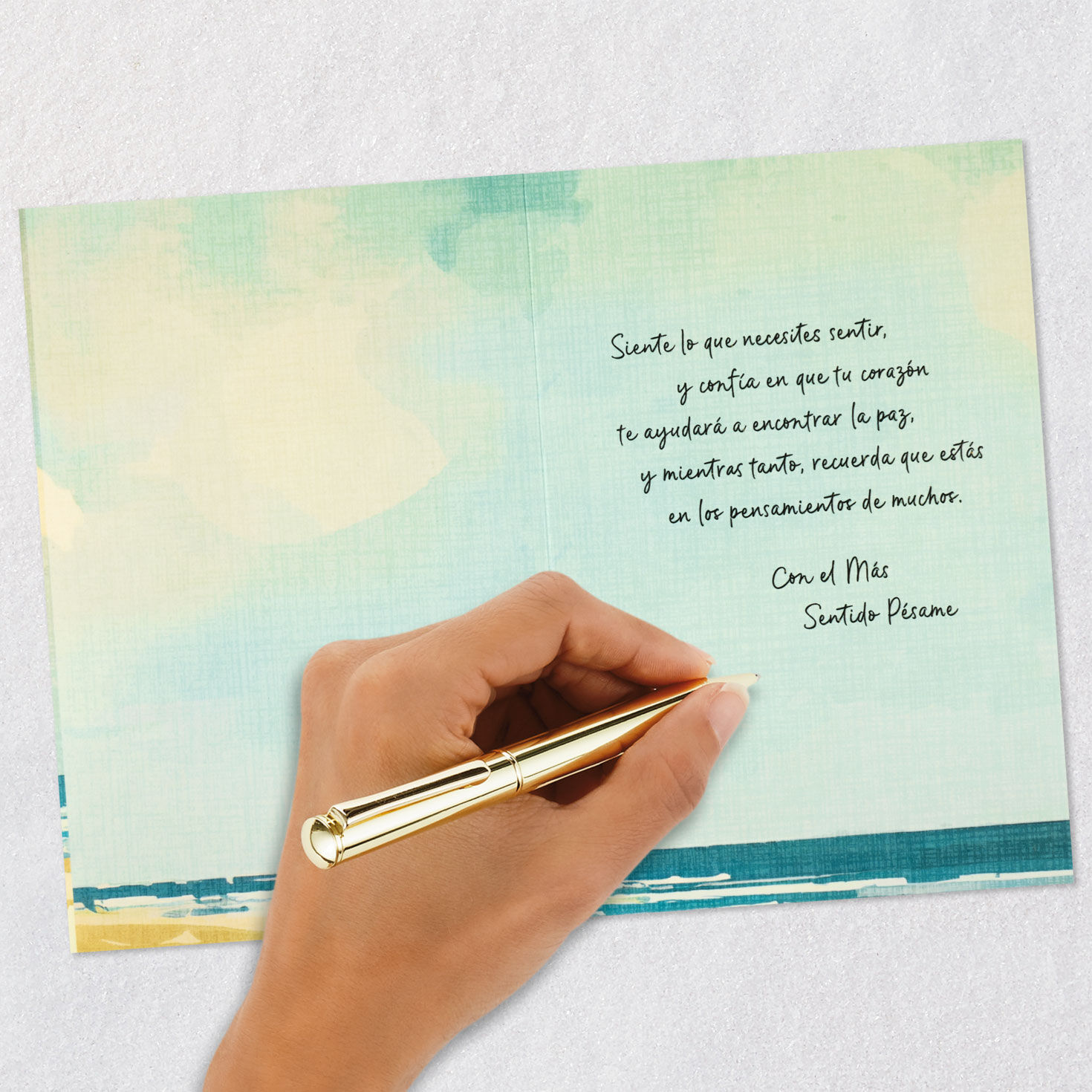 Be Gentle With Yourself Spanish-Language Sympathy Card for only USD 4.59 | Hallmark