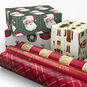 Classic Santa Assorted Christmas Wrapping Paper  image number 2