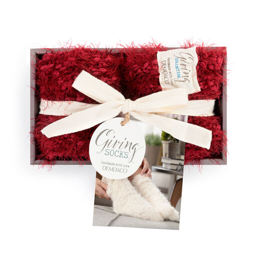 Demdaco Red Giving Socks, 