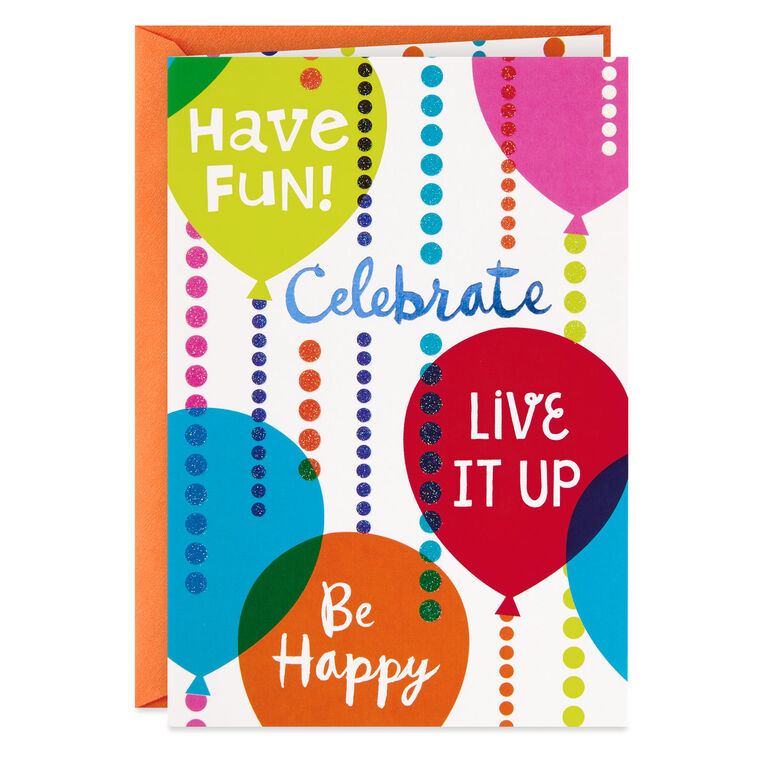 Time to Celebrate Birthday Card