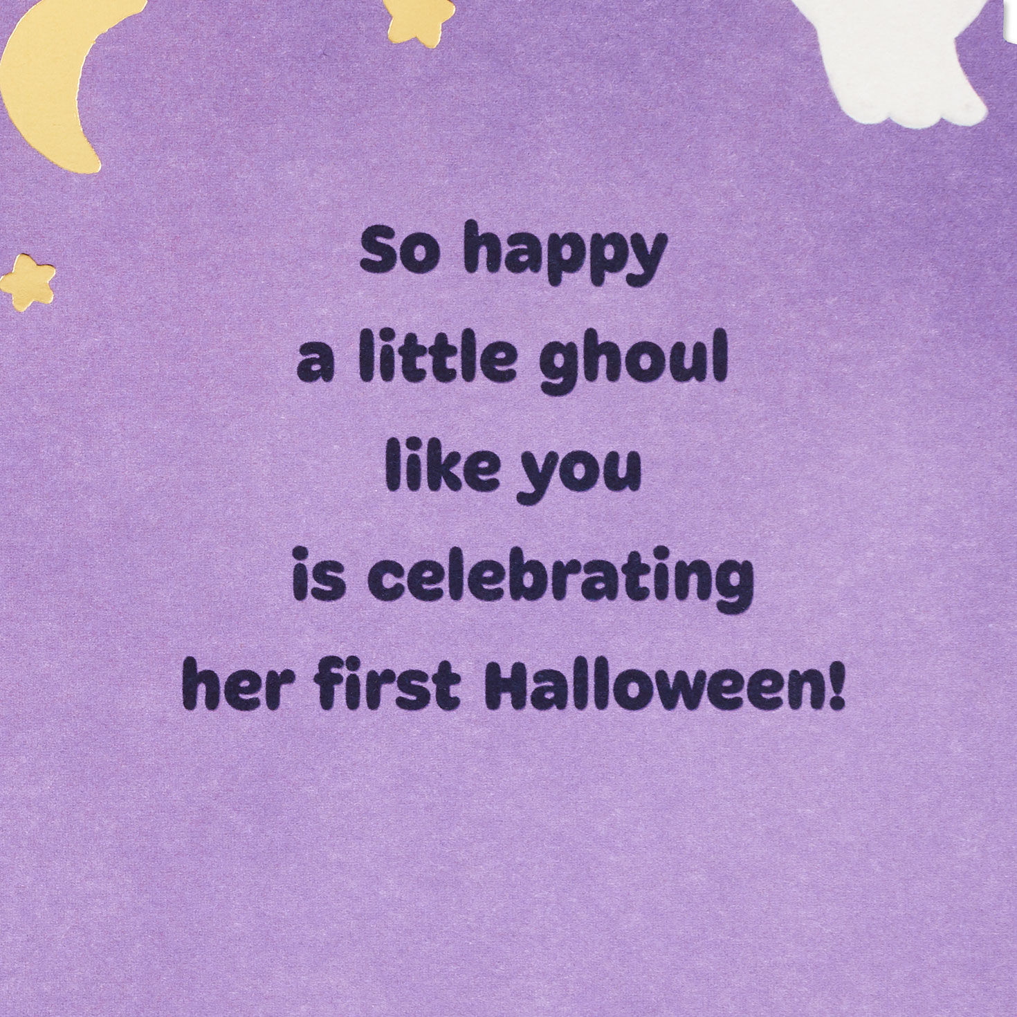Little Purple Monster First Halloween Card for Girl for only USD 3.99 | Hallmark