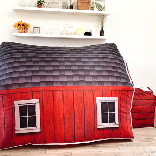 AirFort Red Barn Inflatable Fort, 