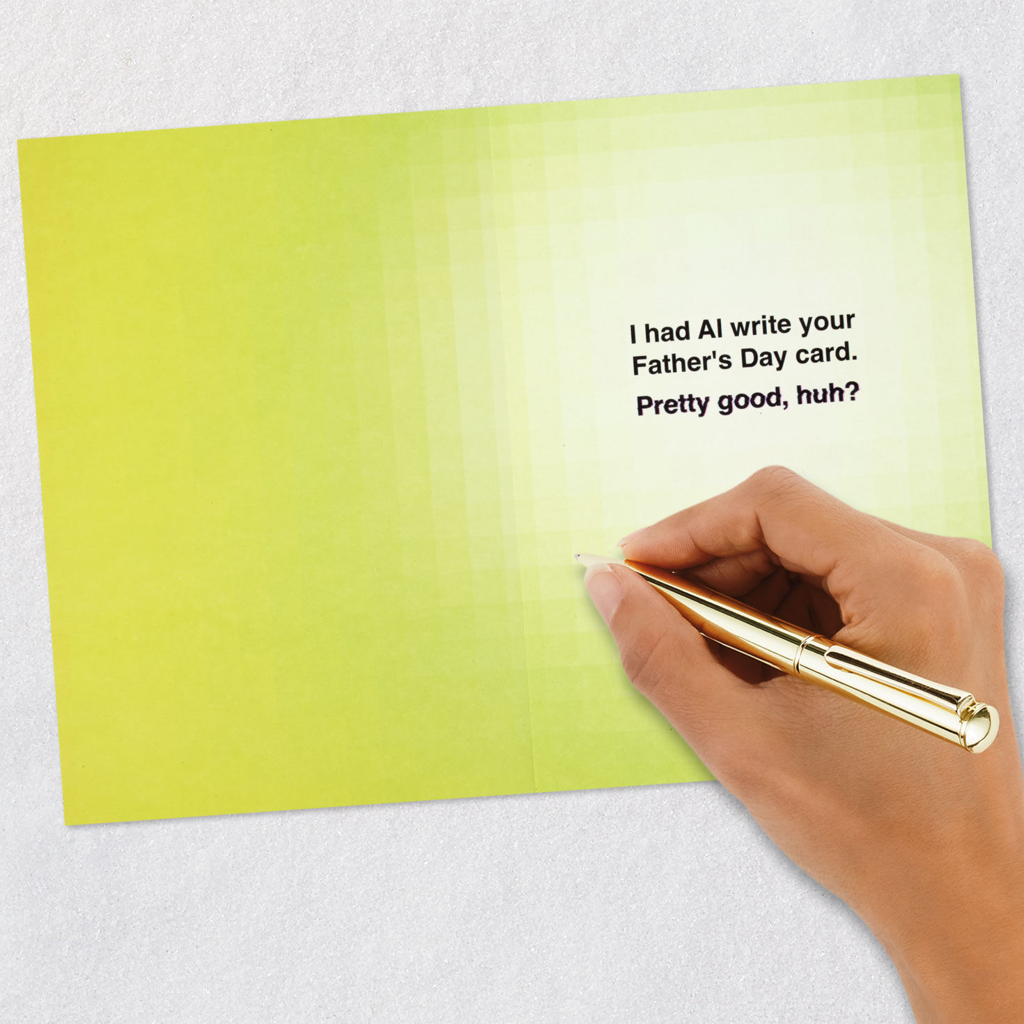 I Had AI Write Your Card Funny Father's Day Card for only USD 4.49 | Hallmark