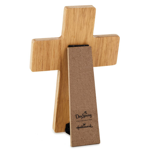 Hope Will Not Disappoint Wood Cross Sign, 
