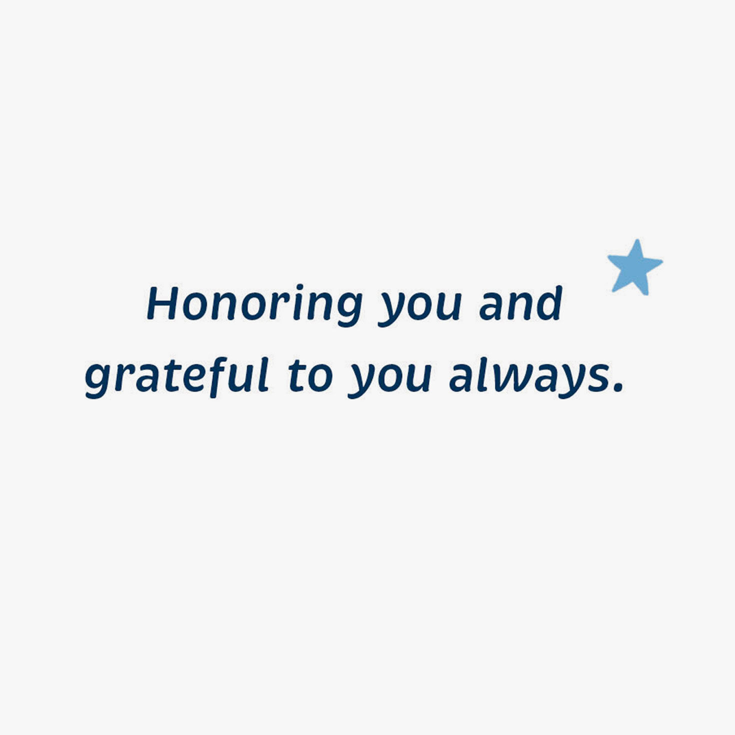 American Flag and Stars Thank-You Card SENTIMENT image number 2