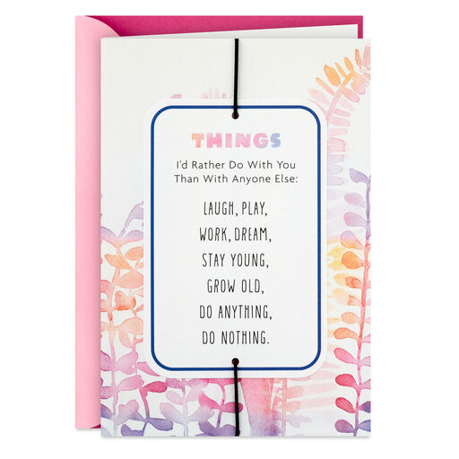 In Love With My Best Friend Birthday Card, 
