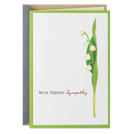 Holding You in My Heart Sympathy Card, 