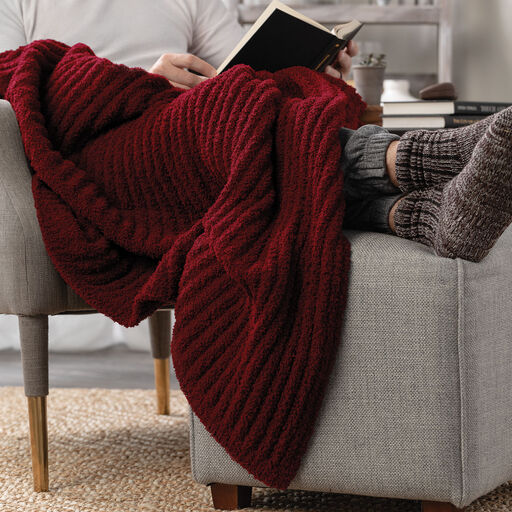 Red Giving Blanket, 52x63, 