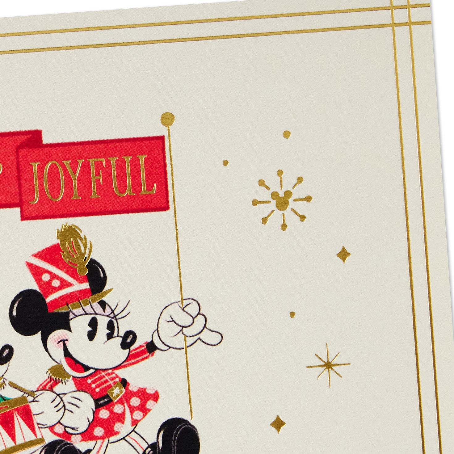 Mickey and Minnie Blank Boxed Holiday Note Cards Cover Detail image number 4