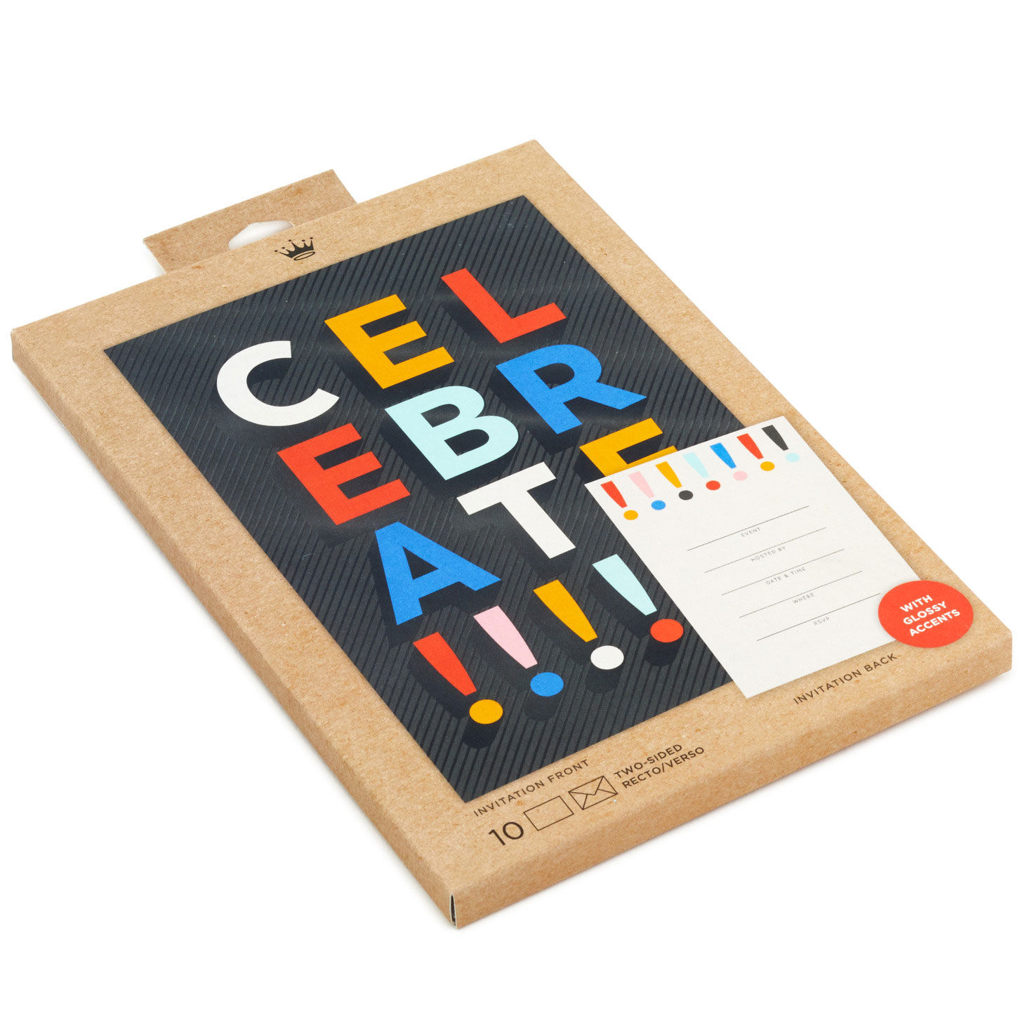 Celebrate! Party Invitations, Pack of 10 for only USD 6.99 | Hallmark