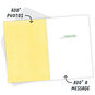 Colorful Pawprints Folded Pet Sympathy Photo Card  image number 3