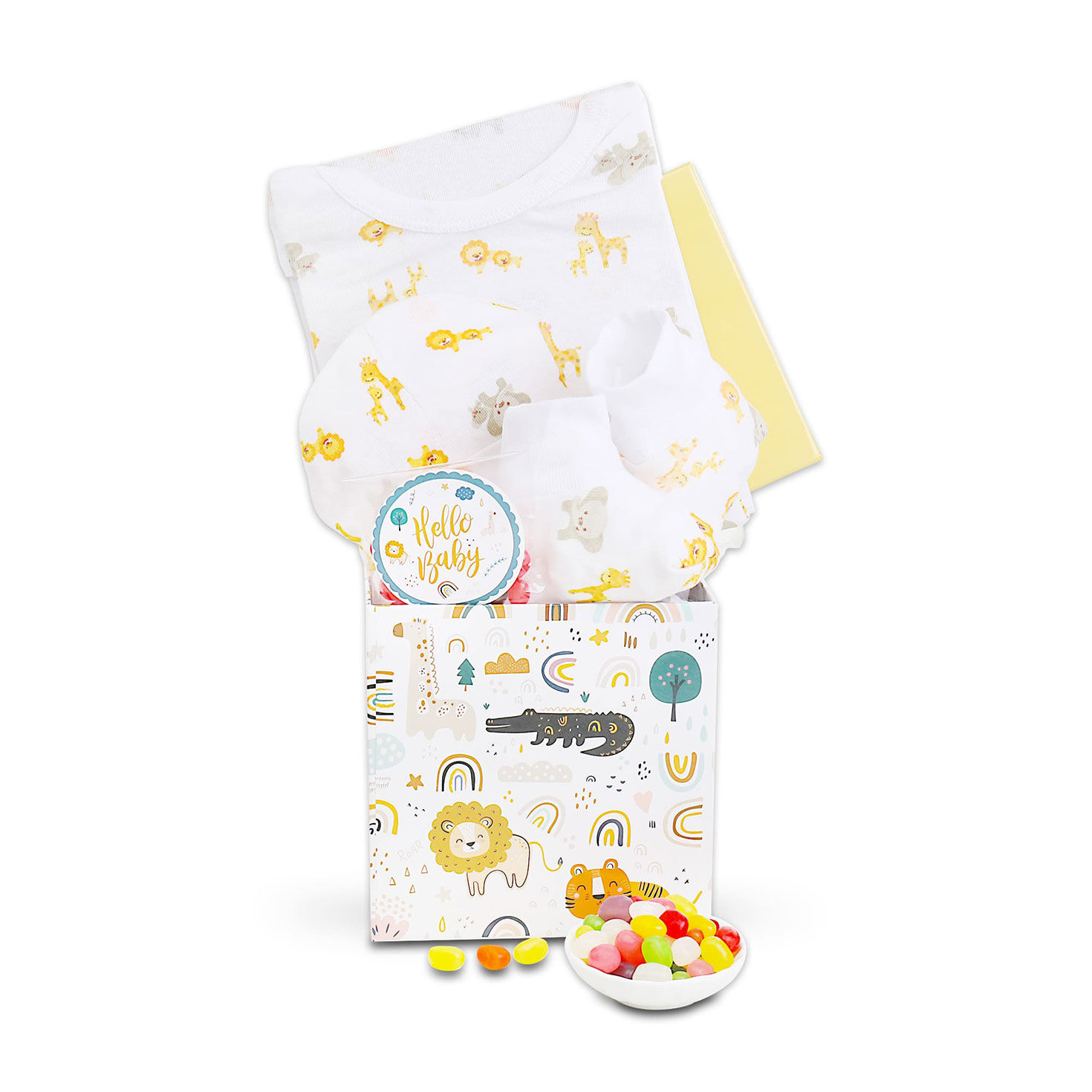 It's A Jungle Out There Baby Gift Box