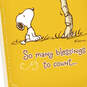 Peanuts® Snoopy Count My Blessings Thanksgiving Card, , large image number 4