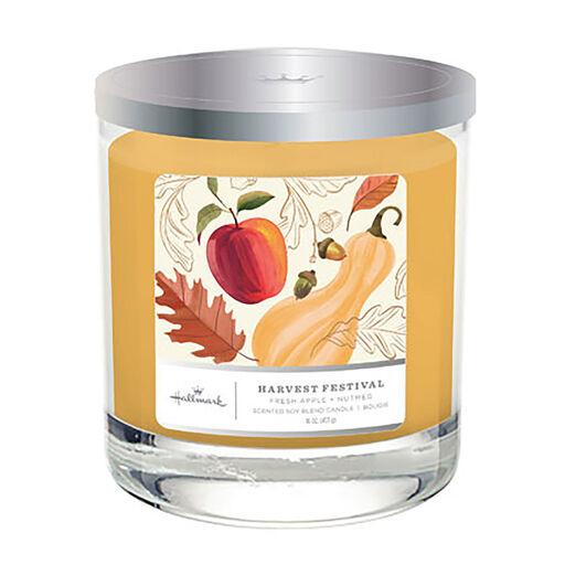 Harvest Festival 3-Wick Jar Candle, 16 oz., 
