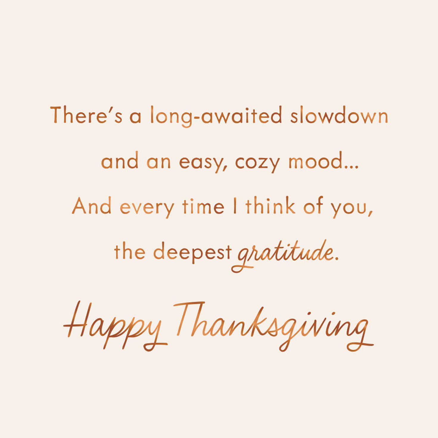 Turkey Illustration Thanksgiving Card Sentiment image number 2