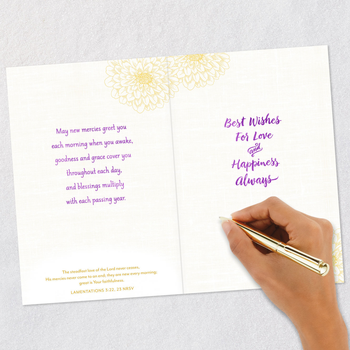 A Prayer for Love and Happiness Always Religious Wedding Card for only USD 4.99 | Hallmark