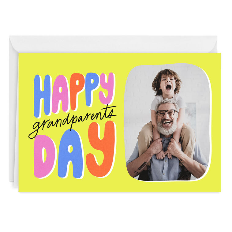 Loved a Lot Custom Grandparents Day Card